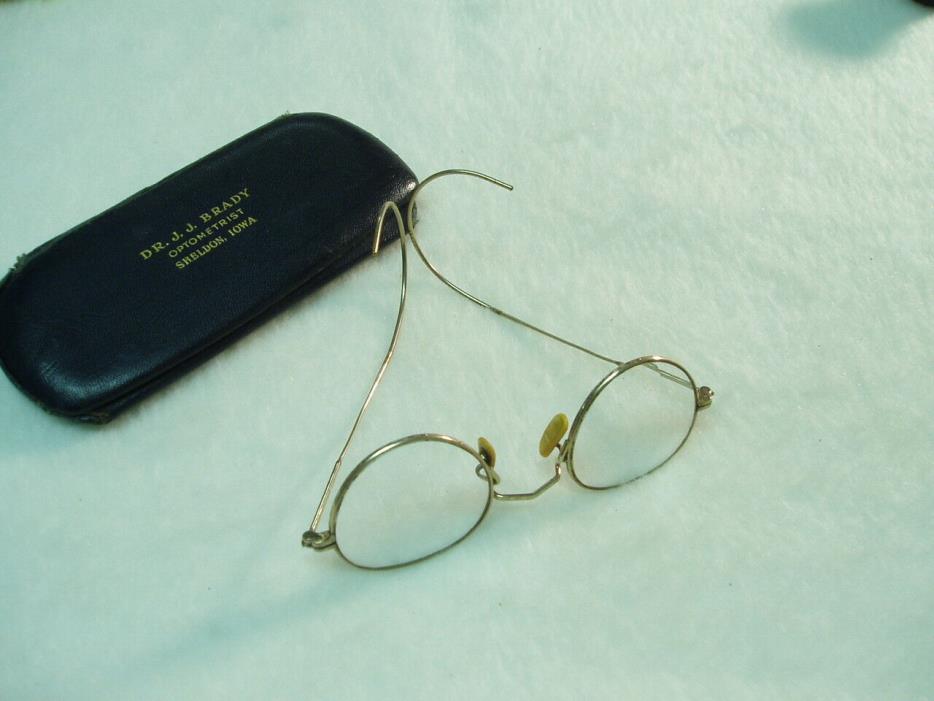 Vintage American Optical 1/10 12KT GF Eyeglasses with Original Case