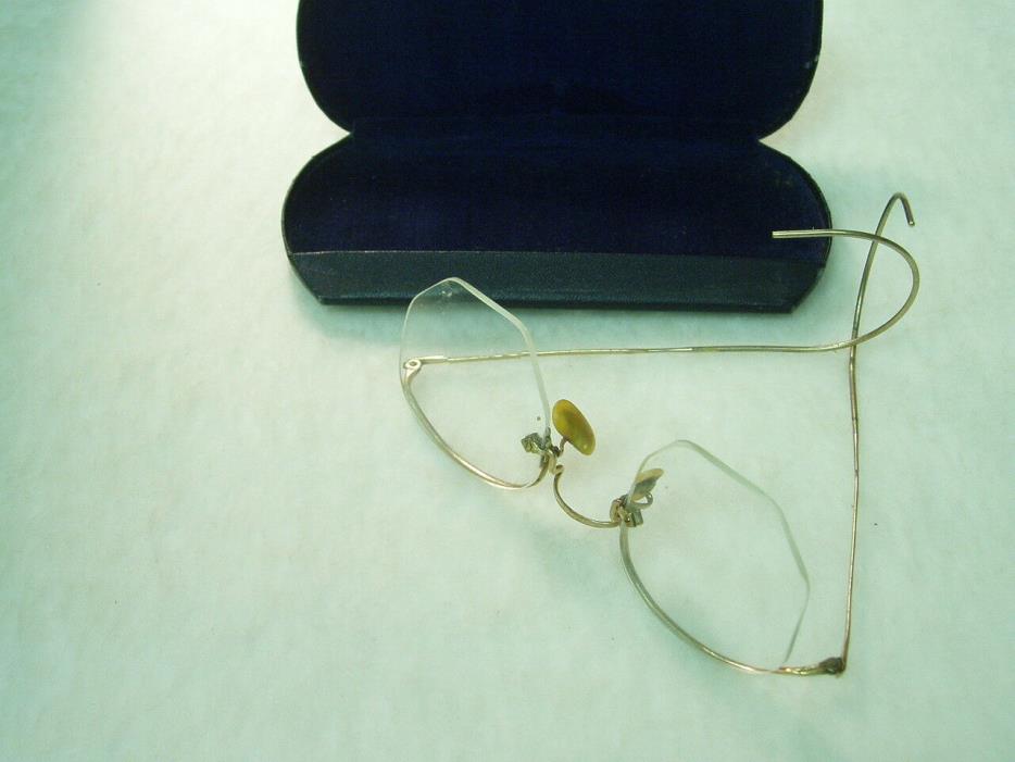 Vintage Shuron 1/10 12KT GF Eyeglasses with Original Case