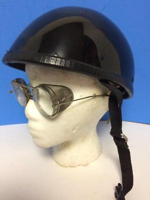 VTG American Optical Goggles Aviator Safety Motorcycle Glasses Steampunk Bifocal