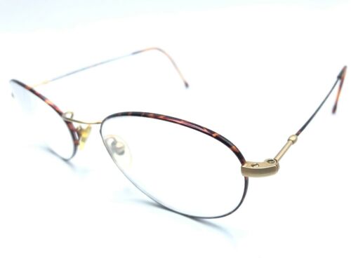 Vintage Giorgio Armani Eyeglass Frames 651-V 832 50-18mm Tortoise Brown 1616
