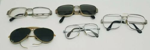 Vtg Menrad Mens Pilot Aviator Glasses Frames Sunglasses Estate Lot Rare Retro