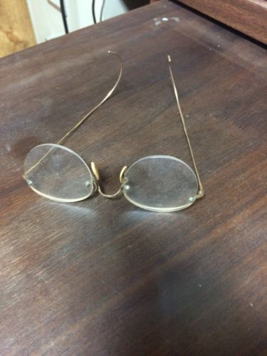 vintage wire rim eyeglasses