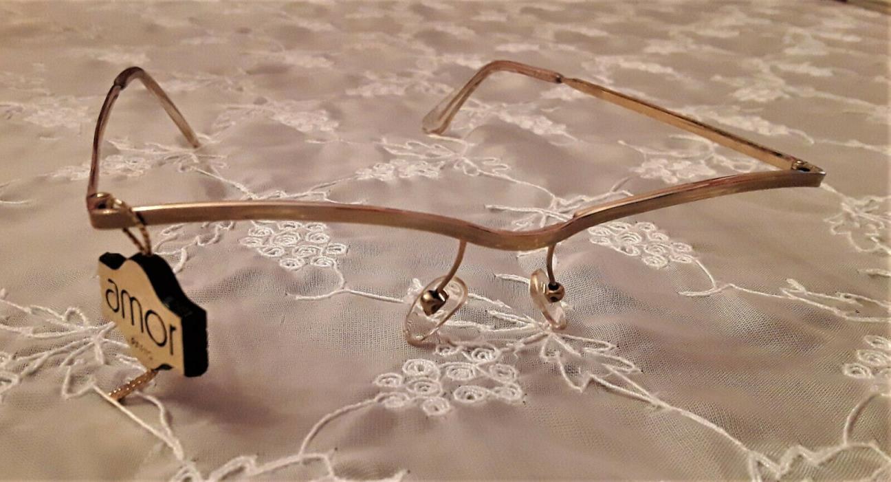 Extremely Rare Amor Vintage Eyeglasses Made In France During 1950s - Lot Of 30