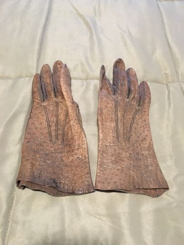 Women’s Vintage Leather Gloves~Sz Small-XS~See Pics