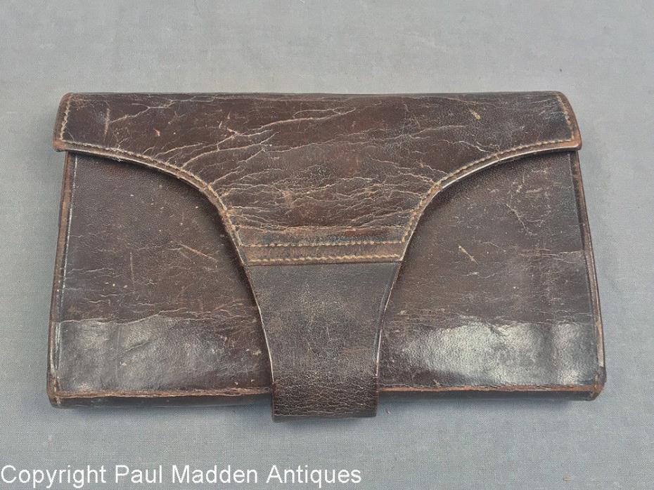 Antique Gentleman's Leather Wallet from Westport, Massachusetts