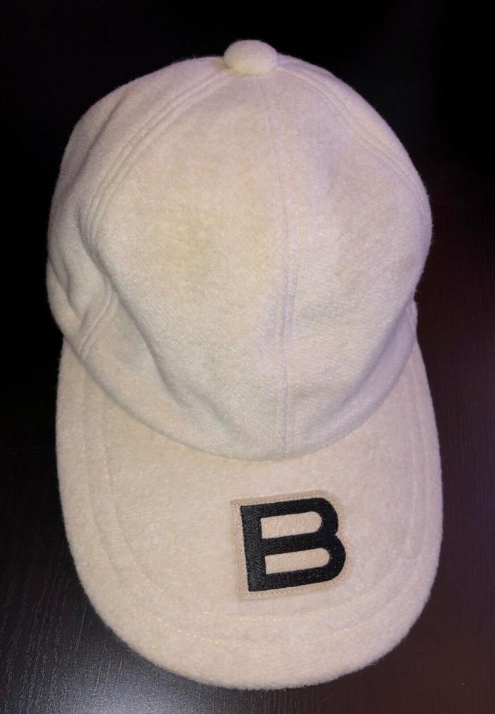 BALENCIAGA Baseball Cap - Cream Color - No Flaws - Vintage - Authentic - Rare