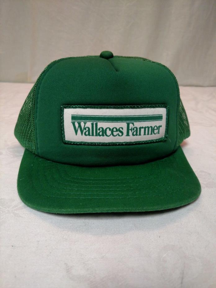 Vintage Wallaces Farmer Farmer Cap Trucker Hat Mesh Snapback Yupoong