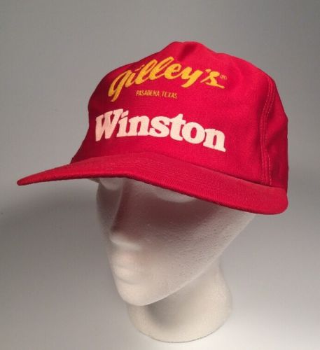 Gillies, Pasadena Texas (1970's) Hat/Cap, Bar, Nightclub, Winston Cigarettes.