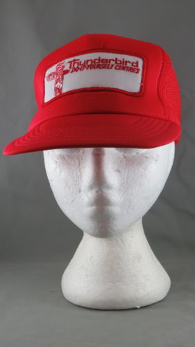 Vintage Patched Trucker Hat - Thunderbird Do It Yourself Centres - Snapback