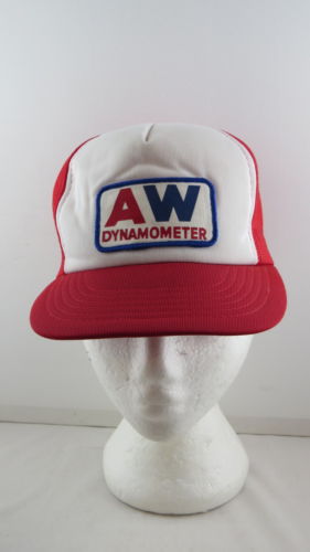 Vintage Patch Trucker Hat - A W Dynamometer - Adult Snapback