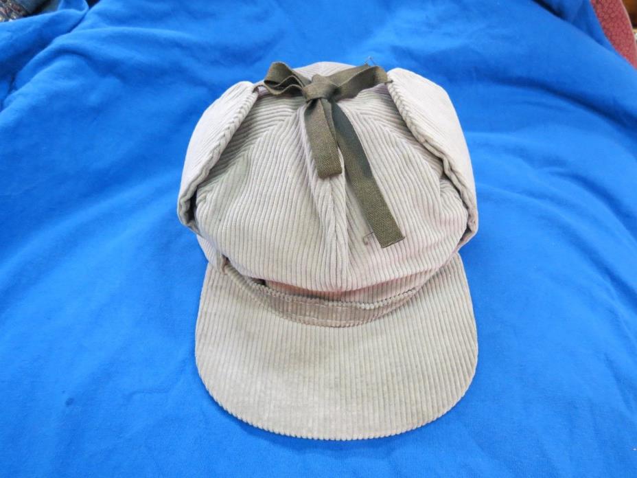 Awsome Vintage Mens Hat with Ear Flaps, NEW USA size 7