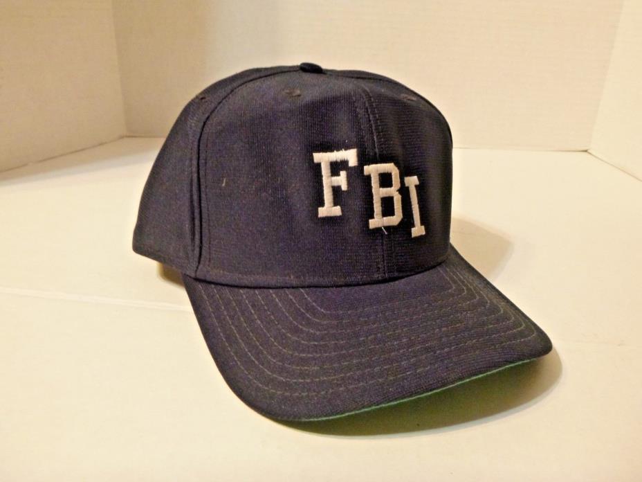 Vintage 80's New Era SnapBack FBI Hat