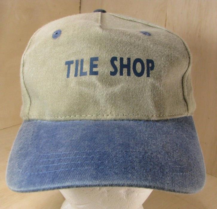 Vintage Faded Wash Tile Shop Adjustable Strapback Hat Cap Cobra