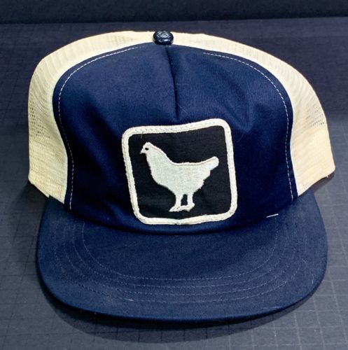 Vintage Flavomycin Chicken Antibiotic Snapback Mesh Truckers Hat