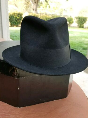 Vintage Mint JC Penneys Marathon Fedora Size 7 1930s/1940s