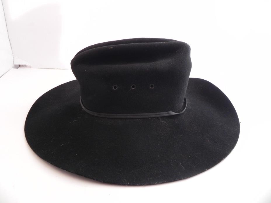 BAILEY Mens Wool Blend Stampede Black Western Cowboy Hat