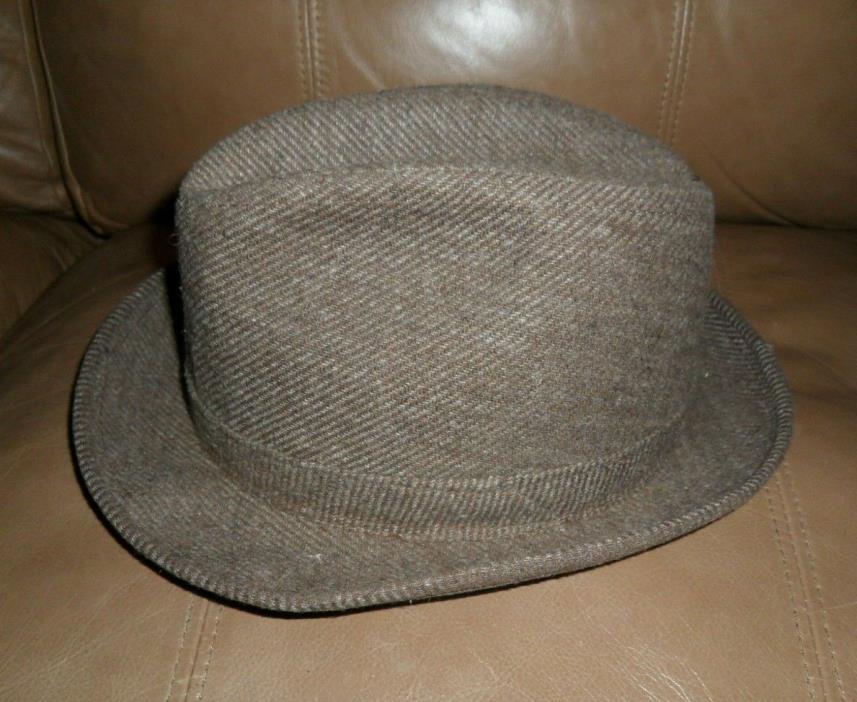 Men's Pedigree Fifth Avenue Fedora Hat - Size Medium - 7 - 7 1/8