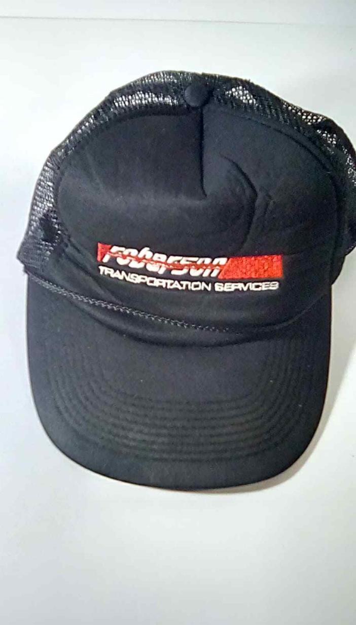 Vintage Roberson Transportation Services Snapback Mesh with Foam Trucker Hat
