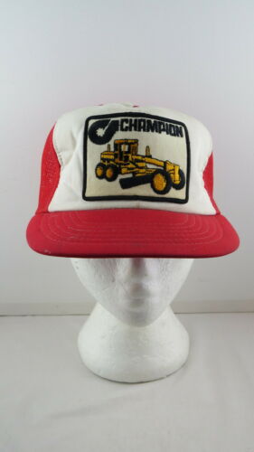 Vintage Patched Trucker Hat - Champion Graters - Adult Sanpback