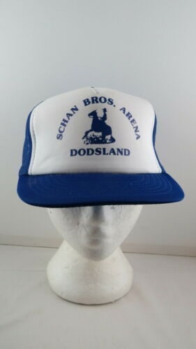 Vintage Trucker Hat - Schan Bros. Arena Dodsland -  Cowboy - Adult Snapback