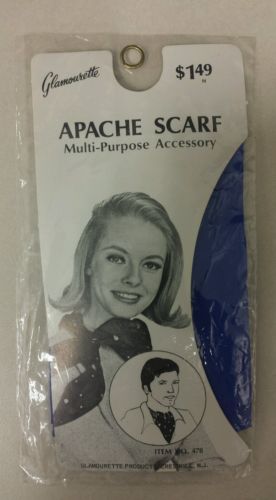 Vintage Apache Scarf! Unique old hard to find Retro /Collectable  Item! NICE!