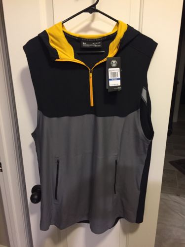 Project Rock Under Armour Hoodie Vest Size Xl Threadborne