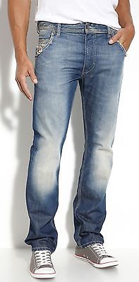 New Diesel Krooley Men's Carrot Leg Regular-Slim Fit Jeans Pants ~0880E *27-30
