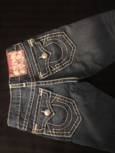 TRUE RELIGION Super Joey T - 28x34 -Men’s Bootcut Jeans - Rare / HTF size!