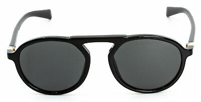 DOLCE & GABBANA Men's Black Grey Phantos Sunglasses