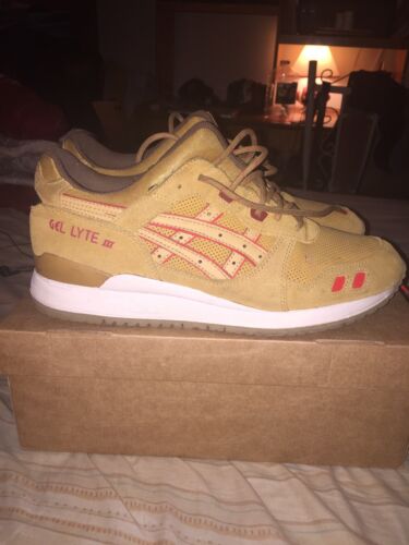 2014 Asics Gel Lyte III Honey Mustard Outdoor Pack Size 11 Urban Outfitters