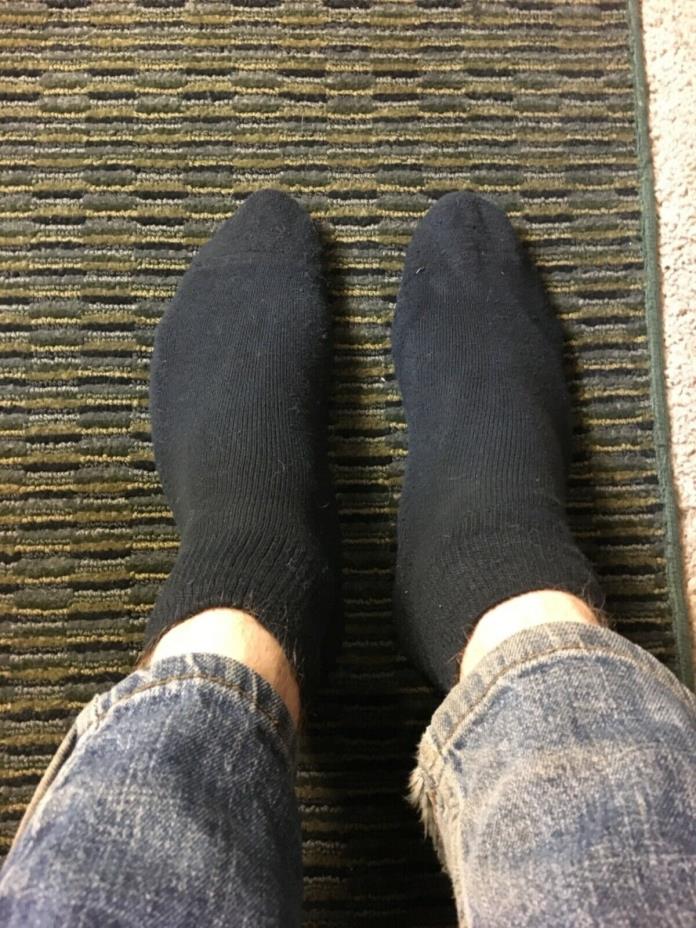 mens used pre-owned socks