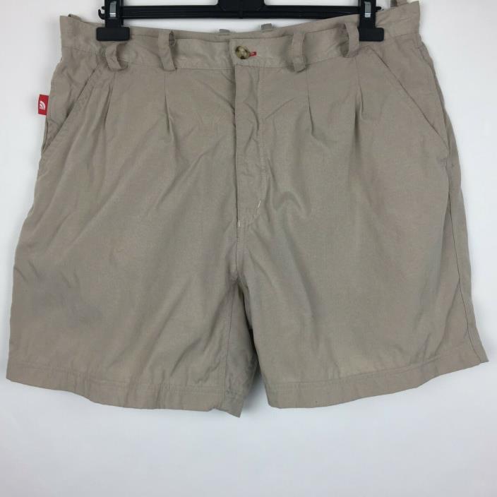The North Face Men Shorts Size 36 Beige B3