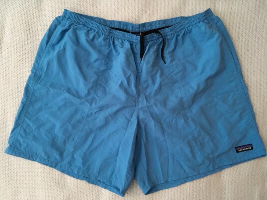 Patagonia Mens Baggies Longs Size XXL Shorts Swim Trunk Snap Pocket Pre-owned