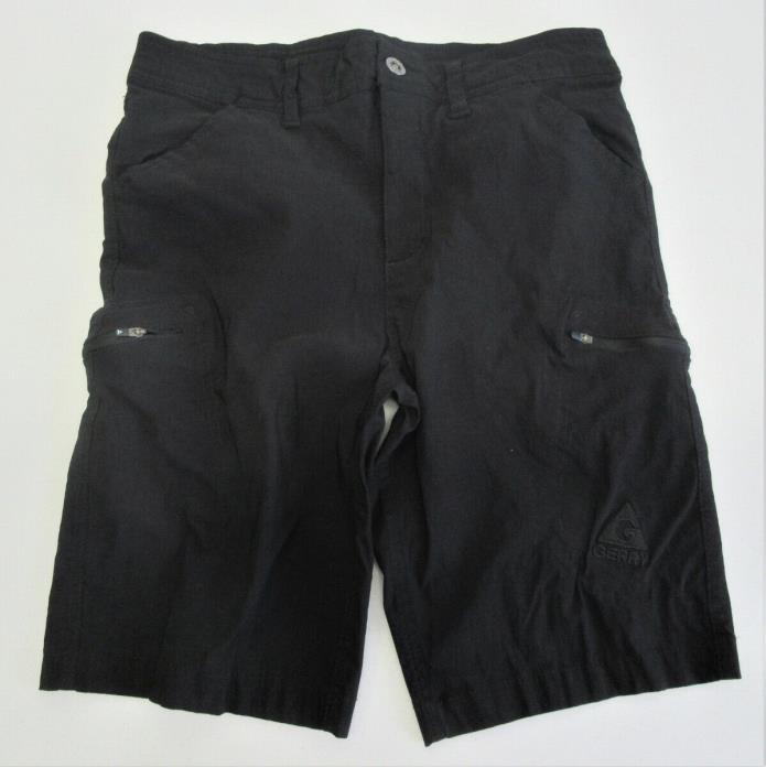 Gerry Men's Cargo Hiking Travel Shorts -  Black Size: 36