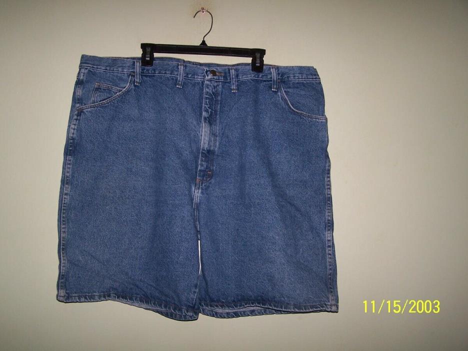 Mens WRANGLER Denim Blue Jean  Shorts Size 48