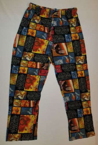 Star Wars The Force Awakens Mens Pajama Lounge Sleep Pants Size Medium