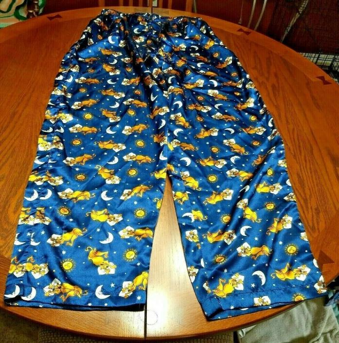 Scooby-Doo Mens silky Lounge pajama pants - Large