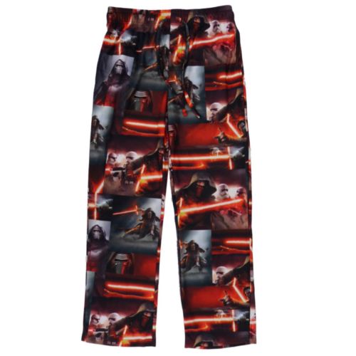 Star Wars Men's Size Large Kylo Ren Micro Fleece Pajama Sleep Pants