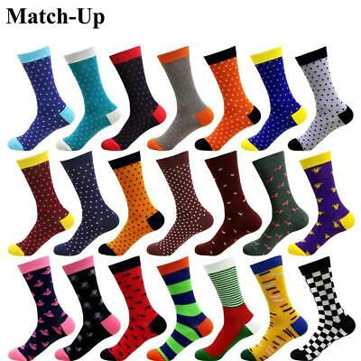 Match-Up New men's color Business socks combed cotton socks brand dot style nove