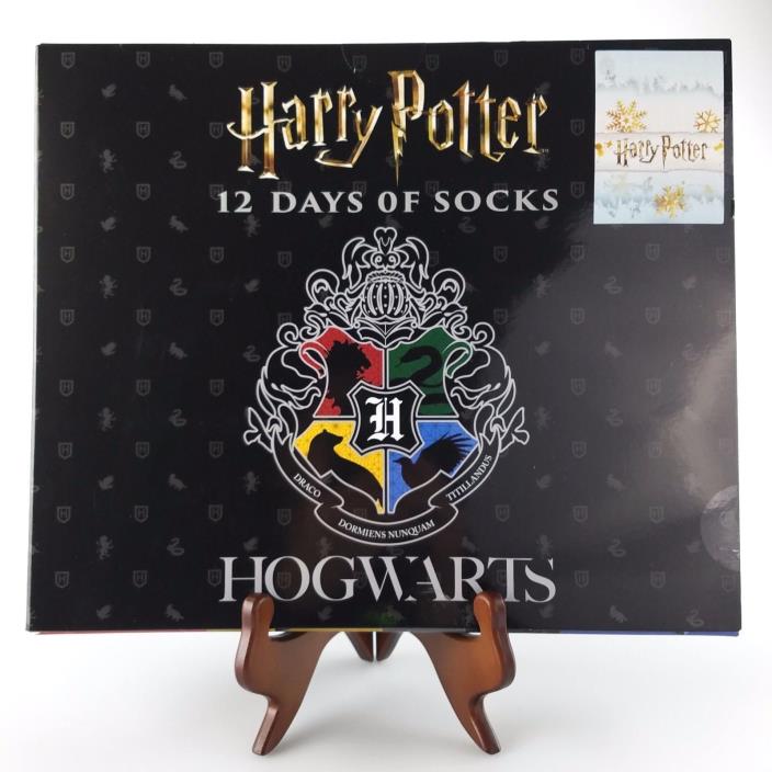 Harry Potter Mens 12 Days Of Socks Shoe Size 6-12 Hogwarts
