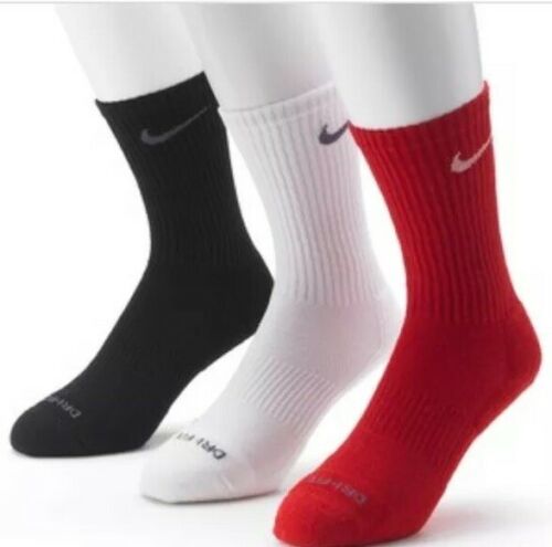 Men's Nike 3-pk. Dri-FIT Cushioned Crew Socks