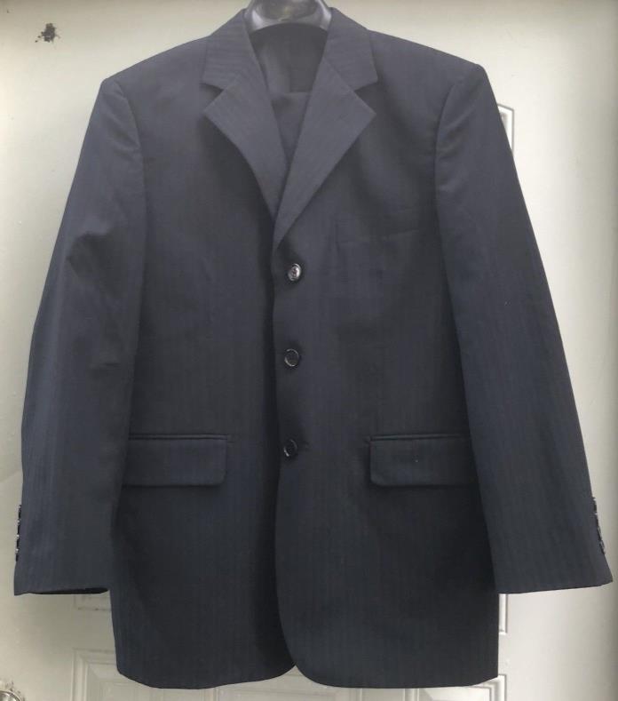 Giorgio Fiorelli Uomo Men Blazer Sport Coat Suit Size 42 Jacket 42x36 Pants Work