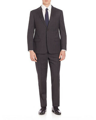 Giorgio Armani Mens  Solid Wool Suit, 50 R