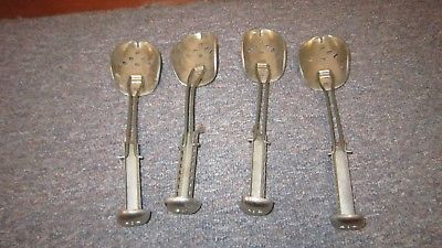 Lot Vintage A&J metal shoe stretchers 2 pair