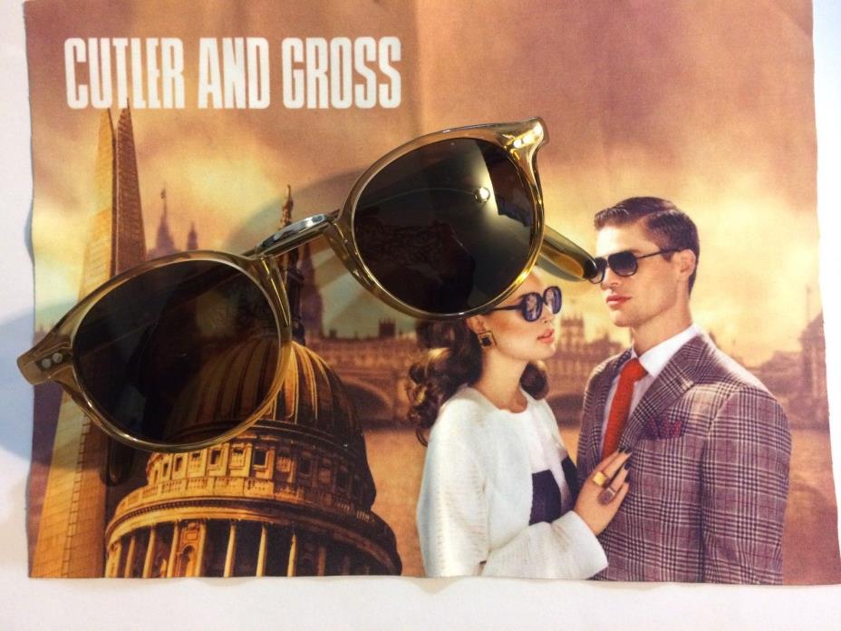Cutler and Gross Sunglasses from London Classic and Timeless