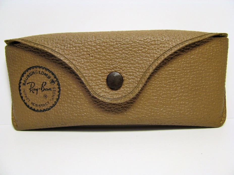 VINTAGE 70's B&L RAY BAN 58mm AVIATOR SUNGLASSES CASE
