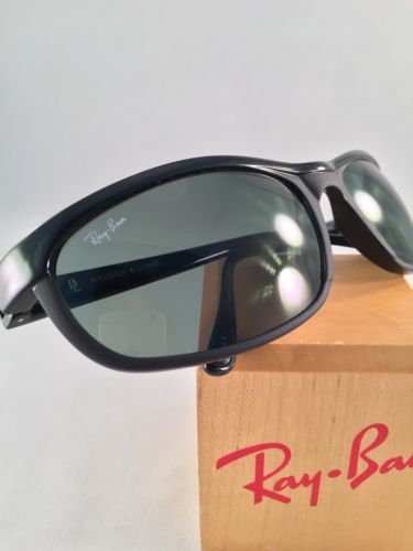 Vintage Ray Ban Bausch and Lomb Matte Black Predator Sports PS2 New NOS