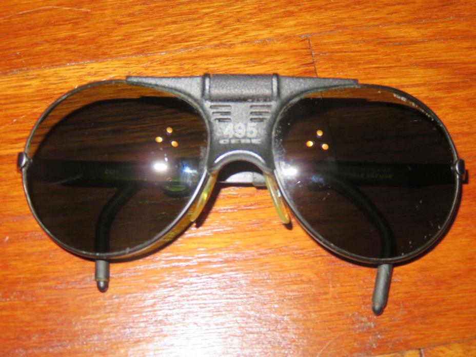 VINTAGE Walter Cecchinel 495 CEBE 4000 Glacier Sunglasses w/Case