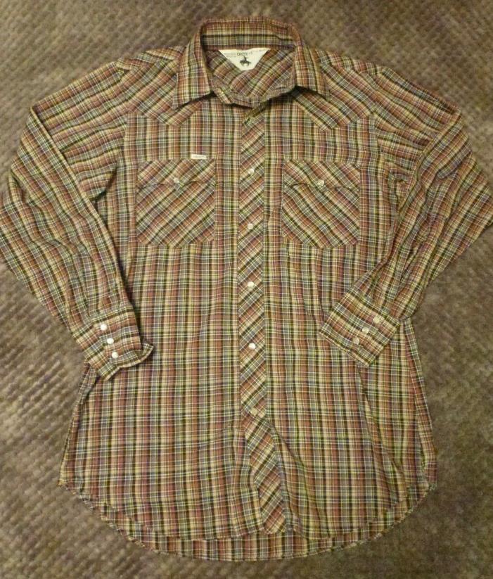 Chute #1 Vintage Pearl Snap (Medium) button shirt