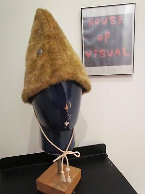 Obermeyer Sport VTG Muppet Faux Fur Dunce Ski Hat Made In The USA supreme rare
